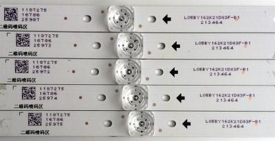 KIT DE LED´S PARA TV (5 PIEZAS) / HISENSE CRH-BK55S1U51S3030T05107BE-REV1.3 B / L05BY162K21D83F-B1 / 1187275 / PANEL`S HD550S1U51-T0\S1\GM\ROH 228720 / HD550S1U51-T0 / MODELO 55H6E - Imagen 3