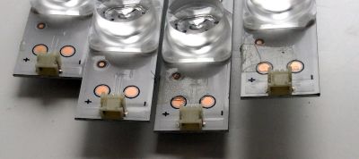 KIT DE LED´S PARA TV (4 PIEZAS) / HISENSE CRH-BK50S1U51S3030T040979G-REV1.0 / M13AY162J21D823-B1 / 1190189 / PANEL`S HD500S1U01\S1\GM\CKD\ROH / HD500S1U01 / MODELO 50H6E - Imagen 3