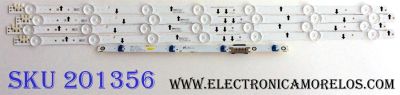 KIT DE LED´S PARA TV (4 PIEZAS) / SAMSUNG 30442A / SAMSUNG_2014SVS32FHD_3228_07_REV1.1_131108 / LM41-00099L / CEM-3-N 002SC 31 / PANEL GJ032BGE-R2 RR01 / MODELO UN32J5500AFXZA XC43
