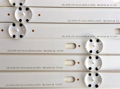 KIT DE LED´S PARA TV (6 PIEZAS) / LG 43INCH_REV00_A_150511 / 43INCH_REV00_B_150511 / LGE_WICOP_FHD / LF51_FHD_A / 0962A / 0962B / PANEL NC430DUE-SADP1 / MODELOS 43LF5100-UA BUSYLJM / 43LF5100-UA - Imagen 5