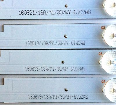 KIT DE LED´S PARA TV (4 PIEZAS) / AVERA LGL4949-3030JF-ES-106 / 160821/18A/M1/30/WY-6102AB / 160819/18A/M1/30/WY-6102AB / PANEL`S LSC490FJ01 / LSC490FJ01-W / MODELO 49EQX10 - Imagen 3