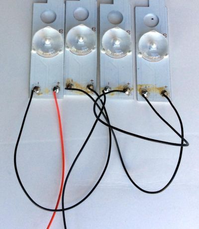 KIT DE LED´S PARA TV (4 PIEZAS) / AVERA LGL4949-3030JF-ES-106 / 160821/18A/M1/30/WY-6102AB / 160819/18A/M1/30/WY-6102AB / PANEL`S LSC490FJ01 / LSC490FJ01-W / MODELO 49EQX10 - Imagen 4