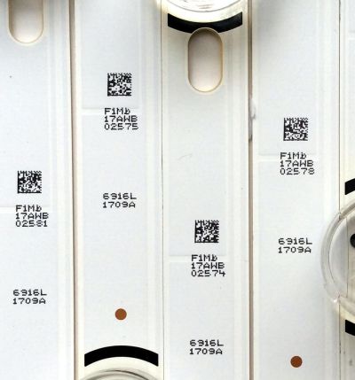 KIT DE LED`S PARA TV (8 PIEZAS) LG 6916L-1709A / 6916L-1710A / LG INNOTEK DRT 3.0 42"_A TYPE REV00 / PANEL LC420DUE (FG)(A3) / SUSTITUTOS 6916L-1709B / 6916L-1710B / 6916L-1709C / 6916L-1710C / MODELOS 42LY340C-UA / 42LF6500 / 42LF6200 / 42LB5300 - Imagen 3