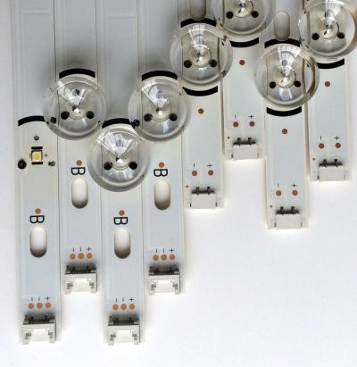 KIT DE LED`S PARA TV (8 PIEZAS) LG 6916L-1709A / 6916L-1710A / LG INNOTEK DRT 3.0 42"_A TYPE REV00 / PANEL LC420DUE (FG)(A3) / SUSTITUTOS 6916L-1709B / 6916L-1710B / 6916L-1709C / 6916L-1710C / MODELOS 42LY340C-UA / 42LF6500 / 42LF6200 / 42LB5300 - Imagen 4