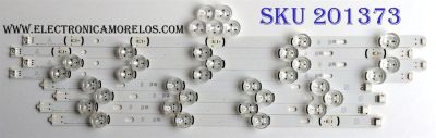 KIT DE LED`S PARA TV (8 PIEZAS) / LG 6916L-1715A / 6916L-1716A / LG INNOTEK DRT 3.0 47 / LG INNOTEK DRT 3.0 47"_B TYPE REV01 / PANEL LC470DUE (FG)(A3) / SUSTITUTOS 6916L-1961A / 6916L-1962A / 1948A / MODELO 47LY340C-UA / MAS MODELOS EN DESCRIPCION