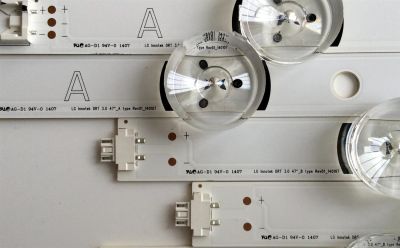 KIT DE LED`S PARA TV (8 PIEZAS) / LG 6916L-1715A / 6916L-1716A / LG INNOTEK DRT 3.0 47 / LG INNOTEK DRT 3.0 47"_B TYPE REV01 / PANEL LC470DUE (FG)(A3) / SUSTITUTOS 6916L-1961A / 6916L-1962A / 1948A / MODELO 47LY340C-UA / MAS MODELOS EN DESCRIPCION - Imagen 2
