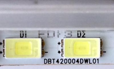 KIT DE LED´S PARA TV (SOLO 3 PIEZAS) / ((INCOMPLETO)) / RCA DBT420004DWR01 / DBT420004DWL01 / E88441  / PANEL V420H2-L01 / MODELO LED42A45RQ - Imagen 4