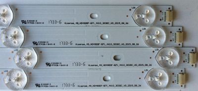 KIT DE LED´S PARA TV (4 PIEZAS) / INSIGNIA 1181835 / 121MA31RR-B1 / HE490FK05871 / E355813 / HISENSE_49_HD4900F-B71_4X10_3030C_V0_2015_08_26 / PANEL HD490K3F81-L1\S0\BBY\GM\ROH 218273 / MODELO NS-49DR420NA18 - Imagen 5