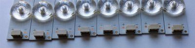 KIT DE LED´S PARA TV (8 PIEZAS) / JL.D43051235-140CS-M / 4C-LB430T-DT1C / E465853 / 035-430-3528-BC / N151030 T303 / PANEL LVW430LGDX E1 V5 / MODELO ¨43¨ - Imagen 2