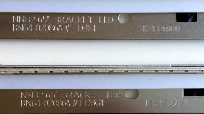 KIT DE LED´S PARA TV (2 PIEZAS) / SAMSUNG BN64-02086A / NNB2 65¨ BRACKET LED #1 D3G1 / 12110300 / 12110300 / PANEL CY-FE650DSAV3H/ MODELO LH65MEBPLGA / ZA AH01 - Imagen 2
