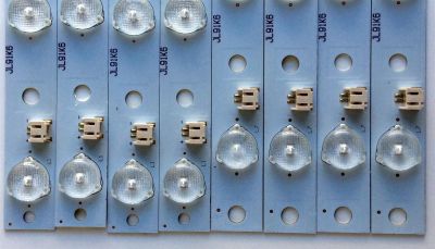 KIT DE LED´S PARA TV (8 PIEZAS) / AFFINITY IC-A-KKL39D073R / IC-A-KKL39D073L / RF-AH390B32-0601L-01 / RF-AH390B32-0601R-01 / JL91K6 / JL91K6000000E28210 / PANEL V390HJ1-P01 REV.C1 / MODELO LE3951 - Imagen 3