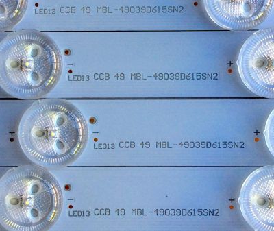 KIT DE LED´S PARA TV (6 PIEZAS) / SONY MBL-49039D615SN2 / CCB 49 MBL-49039D615SN2 / E465853 / 175201T90 / 1752 / 01T90 / EBHF43T3 / H111 / PANEL YD8S005DND01B / MODELO XBR-49X900F - Imagen 5