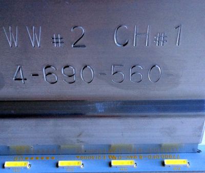 LED PARA TV / SONY LB43026 V0_00 / 4-690-560 / 170416D / 77900 DFD-8 / PANEL`S YS7F430HNG01 / A2165668A / LC430EQY(SK)(A2) / MODELO KD-43X720E - Imagen 6