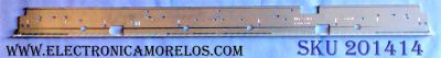 LED PARA TV SONY ((1 PIEZA)) / NUMERO DE PARTE NLAW20450 / 4-690-560 / 171011N / E_RC20100330F43F00213NJ / E_RC20100334F43F00213NJ / PANEL YM7F430HNG01 / MODELO XBR-43X800E / ((MEDIDAS 94CM x 7CM))