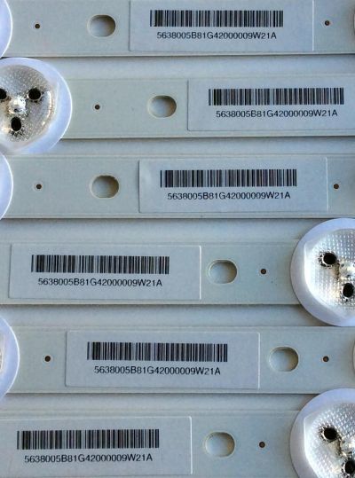 KIT DE LED´S PARA TV (12 PIEZAS) / VIZIO WISTRON DTR 48INCH R1 131015 /131015 / WISTRON 131015 / 48INCH L2 131015 / 5638005B81 / PANEL LSC480HN03-S01 / MODELOS E480I-B2 / E480I-B2 LWJQPOFQ / E480I-B2 LWZQPOCQ / E480I-B2 LWZQPODQ / E480I-B2 LWZQPOJQ - Imagen 2