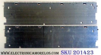 KIT DE LED´S PARA TV (2 PIEZAS) / SONY L2093031AP / 4-580-376-01 CH#1 180706D / 4-580-442- GA#1 160806D / SFG 55 L2093031A P-MOD 55 / PANEL`S YD6S550STD01 / LSY550FW01 / MODELO XBR-55X930D