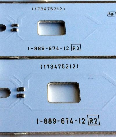 KIT DE LED´S PARA TV (12 PIEZAS) / SONY LM41-00091P / LM41-00091N / SAMSUNG_2014_SONY_DIRECT_48_A_3228_6LEDs_REV1.0_140404 / SAMSUNG_2014_SONY_DIRECT_48_B_3228_6LEDs_REV1.0_140404 / CEM-3-N 037S3B / PANEL NS4F480DND01 / MODELO KDL-48W600B - Imagen 2