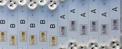 KIT DE LED´S PARA TV (12 PIEZAS) / SONY LM41-00091P / LM41-00091N / SAMSUNG_2014_SONY_DIRECT_48_A_3228_6LEDs_REV1.0_140404 / SAMSUNG_2014_SONY_DIRECT_48_B_3228_6LEDs_REV1.0_140404 / CEM-3-N 037S3B / PANEL NS4F480DND01 / MODELO KDL-48W600B - Imagen 5