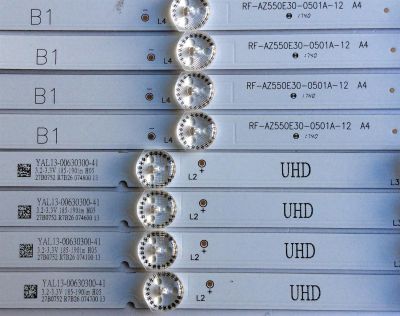KIT DE LEDS ORIGINAL PARA TV LG 8 PIEZAS / NUMERO DE PARTE RF-AZ550E30-0601B-12 / RF-AZ550E30-0501A-12 / YAL13-00630300-41 / YAL13-00530300-24 / PANEL SDL550WY LD0-910 / SDL550WY LD0-911 / MODELO 55UJ6200-UA / 55UJ6200-UA.CUSYLH / 55UJ6200-UA.BWMYLJR - Imagen 2