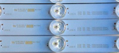 KIT DE LED´S PARA TV / SONY ((9 PIEZAS)) YD8F007DND01B / LSY550FF04-B0J / MBL-55030D915SN1 / MBL-55030D915SN0 / EAHB54T4 / EBHB53T4 / MODELO XBR-55X900F - Imagen 2