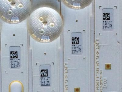 KIT DE LED`S PARA TV (10 PIEZAS) / SAMSUNG BN96-34791A / 34792A / LM41-00117C / 00117B / MU6100-40INCH-L-4EA170724 PANEL CY-GY040HGLVCH / SUSTITUTOS CY-GJ040FLLV1H CY-WJ040HGLV1H CY-GJ040HGLVFH / MOD. UN40MU6290 UE40JU6050 / MAS MODELOS EN DESCRIPCION - Imagen 2