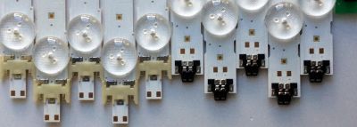 KIT DE LED`S PARA TV (10 PIEZAS) / SAMSUNG BN96-34791A / 34792A / LM41-00117C / 00117B / MU6100-40INCH-L-4EA170724 PANEL CY-GY040HGLVCH / SUSTITUTOS CY-GJ040FLLV1H CY-WJ040HGLV1H CY-GJ040HGLVFH / MOD. UN40MU6290 UE40JU6050 / MAS MODELOS EN DESCRIPCION - Imagen 6