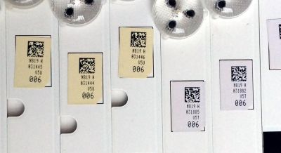 KIT DE LED´S PARA TV (13 PIEZAS) / SAMSUNG 20125VS55 3228 RIGHT07 REV.1.6 120718 ( 7 PIEZAS ) / 20125VS55 3228 LEFT07 REV.1.6 120718 ( 6 PIEZAS ) / PANEL´S DF550CGA-B1 / T550HVF03.1 / MODELO UN55FH6003FXZA AH01 - Imagen 5