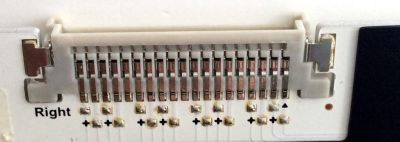 LED PARA TV / NOTA IMPORTANTE:KIT CONSTA ORIGINALMENTE DE 2 PIEZAS ((INCOMPLETO SOLO 1 PIEZA)) / SHARP A0062 X / E129741 / K4460TP / PANEL LK520D3LWG0Z / MODELO LC-52LE820UN - Imagen 3