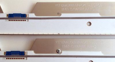 KIT DE LED´S PARA TV (2 BARRAS) / SAMSUNG BN96-43859A / BN61-14104A / PANEL CY-SM082FLLV7H / CY-SM082FLLV6H / CY-SM082FLLV2H / MODELOS UA82MU8000 / UE82MU7002  / UN82MU7000 / UE82MU8000 / UN82MU8000FXZA FB02 / MAS MODELOS COMPATIBLES EN DESCRIPCION - Imagen 2