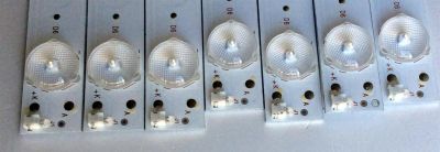 KIT DE LED´S PARA TV (7 PIEZAS ) / WESTINGHOUSE YS-L E469119 94V-0 / TFGJ50D06-ZC21AG-03 2016-06-08 / 303TH500056 / PANEL T500-DXA-DLED / MODELO WD50UC4300	 - Imagen 3