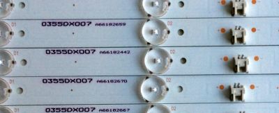 KIT DE LED´S PARA TV (12 PIEZAS) / WESTINGHOUSE 3P55DX002 / A8-PC-30 210025096 / 0355DX007 / PANEL MD5512YTLU / MODELO WD55UB4530 - Imagen 3