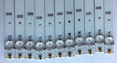 KIT DE LED´S PARA TV (11 PIEZAS) / SHARP 1173963 / ZK-3 94V-0 E320262 / SVH420AB8_4LED_REV01_20161116(3PIN) / PC64461 / PANEL JHD426N2F21-K1QL\S0\FM\RO /  213632 / MODELO LC-43P5000U - Imagen 3