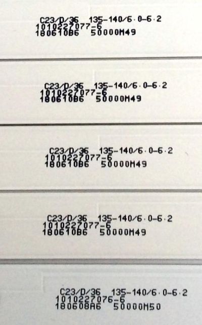 KIT DE LED´S PARA TV (9 PIEZAS) / INSIGNIA LED50D04A-ZC23AG-05 / LED50D04B-ZC23AG-05 / 2S1P*2 30350004002 / 4A1P 30350004001 / 180608A6 / 180610BA / E78030 94V-0 / PANEL T500HVN07.5 / MODELO NS-50D510NA1 - Imagen 3