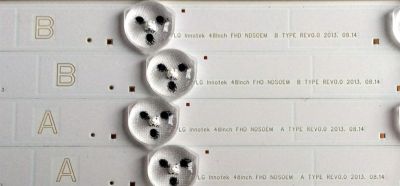 KIT DE LED´S PARA TV (12 PIEZAS) / SONY 173475211 / 1-889-674-11 / LG Innotek 48inch FHD NDS0EM A TYPE REV0.0 2013. 08.14 / LG Innotek 48inch FHD NDS0EM B TYPE REV0.0 / PANEL´S LSY480HN01-001 / NS4S480DND01 / 480DND01 / MODELO KDL-48W600B / KDL-48R470B - Imagen 6