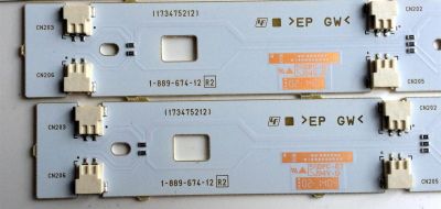 KIT DE LED´S PARA TV (12 PIEZAS) / SONY 173475211 / 1-889-674-11 / LG Innotek 48inch FHD NDS0EM A TYPE REV0.0 2013. 08.14 / LG Innotek 48inch FHD NDS0EM B TYPE REV0.0 / PANEL´S LSY480HN01-001 / NS4S480DND01 / 480DND01 / MODELO KDL-48W600B / KDL-48R470B - Imagen 4