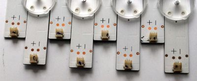 KIT DE LED´S PARA TV (8 PIEZAS) / TOSHIBA 	SVK490AD1 / SVK490AD1_WICOP_Rev04_4LED_20161129 / YS-L E469119 94V-0 / J0703T / PANEL`S K490WDRB / K490WDRA-LH300 / MODELO 49LF421U19 - Imagen 2