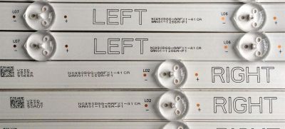 KIT DE LED´S PARA TV (8 PIEZAS) / LG NC490DGG-AAFX1-41 CAGAN01-1255A-P1 / NC490DGG-AAFX1-41 / GAN01-1255A-P1 / GAN01-1256A-P1 / VZ5D / PANEL'S LC490DGJ (SK)(A4) / NC490DGG-AAFXF / MODELOS 49UJ6300-UA / 49UJ6300-UA.BUS4LOR - Imagen 2