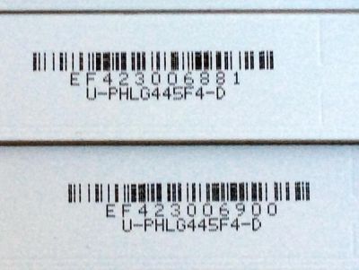 KIT DE LED´S PARA TV (14 PIEZAS) / SONY GJ-2K16-550-D712-S1-L / GJ-2K16-550-D712-S1-R / 01P12-E / 552.3*16.5*1.0MM / U-PHLG445F4-D / 552.3016.501.0MM / PANEL TPT55F2-FHBN20.K REV:S48P0A / TPT550J1-DUYSHA.G REV:S1R / MODELO KDL-55W650D - Imagen 3