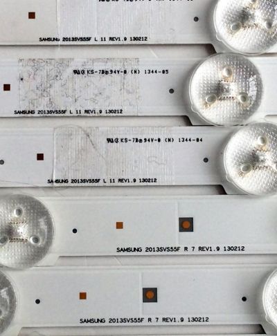 KIT DE LED´S PARA TV (20 PIEZAS) / SAMSUNG BN96-25312A / BN96-25313A / SAMSUNG 2013SVS55F / 2013SVS55F / 130212 / BN41-01972A / BN96-25338A / D2GE-550SCA-R3 / D2GE-550SCB-R3 / PANEL´S CY-HF550CSLV5H / CY-HF550CSLV3H / MODELOS CHECAR DESCRIPCION - Imagen 5