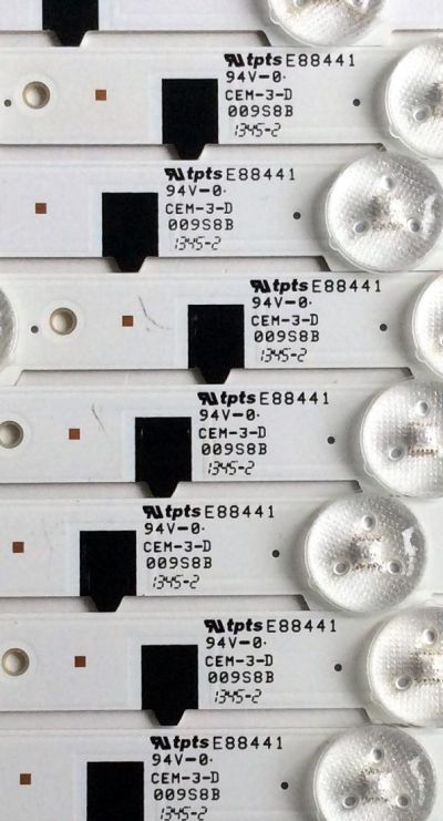 KIT DE LED´S PARA TV (20 PIEZAS) / SAMSUNG BN96-25312A / BN96-25313A / SAMSUNG 2013SVS55F / 2013SVS55F / 130212 / BN41-01972A / BN96-25338A / D2GE-550SCA-R3 / D2GE-550SCB-R3 / PANEL´S CY-HF550CSLV5H / CY-HF550CSLV3H / MODELOS CHECAR DESCRIPCION - Imagen 4
