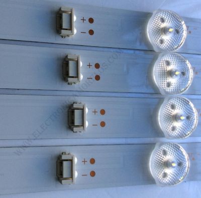 KIT DE LED´S PARA TV (4 PIEZAS) / LG JL.D490A1330-001BS-M / YAL13-01030300-04 / PANEL SDL490WY (LD0-912) REV.00 / MODELO 49UJ6200-UA / 49UJ6200-UA.CUS4LH - Imagen 4