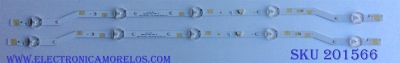 KIT DE LED´S PARA TV (2 PIEZAS) / SAMSUNG 2017_SVS32_HD_FCOM_5LEDS_REV1.1_170322_LM41-00494A / 43703A / LM41-00494A / E306084 / PANEL CY-JM032AGLR2V RR01 / MODELO UN32J4000 / UN32J4000EFXZA LA01