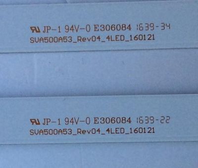 KIT DE LED´S PARA TV (6 PIEZAS) / INSIGNIA SVA500A53_Rev04_4LED_160121 / SJHAZ / JP-1 94V-0 E306084 / PANEL 96.50S12.D01 / MODELO NS-50D510NA17 - Imagen 2