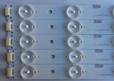 KIT DE LED´S PARA TV / RCA ((INCOMPLETO SOLO 5 PIEZAS)) V420DK1-PS1 / C-KJAB42D501 / X-3027-I15 / C1A6(X) / MODELO LED42C45RQ	 - Imagen 2