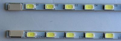 KIT DE LEDS ORIGINAL PARA TV WESTINGHOUSE 2 PIEZAS / 8442060100-L / 8442060200-R / FHT-1021 / FHT-1025 / FM2T41A6Q-02A / FM2T31A71-01A / FHT-1006 / PANEL V260H1-LED / K260B2-E03 / K260H1-E03 / MODELOS LD-2685VX TW-61201-K026E / LD-2657DF / LD-2655VX - Imagen 2