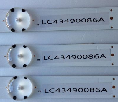 KIT DE LED´S PARA TV / LG NC430DGG-AAGX3 / LC43490086A / LED_ARRAY_Rev0.0_180220 / 3PCM00785A / PANEL'S NC430DGG-AAGX3 / NC430DGG-AAGX1 / MODELOS 43UK6300PUE.BUSWLJM / 43UK6090PUA.BUSWLJM - Imagen 3