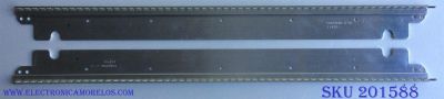 KIT DE LED´S PARA T V / ( 2 PIEZAS ) T460HB01 V.1 / 46IN R TYPE 6030PKG 56EA Rev0.3 101217 / 74.46T09.002-2-SX1 / MODELO M3D460SR LTYAKSAM	