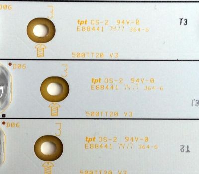 KIT DE LED'S PARA TV (16 PIEZAS) / VIZIO 500TT20 V3 / 500TT19 V3 / 500TT18 V2 / 500TT17 V2 / E88441 / YX-5001700-4D555-0-D-45A / YX-5001710-4D555-0-E-45A / PANEL TPT500J1-HVN04 / MODELOS D500I-B1 / D500I-B1 LTYWRTBQ / E500I-B1 / E500I-B1 LTY6PLKR - Imagen 6