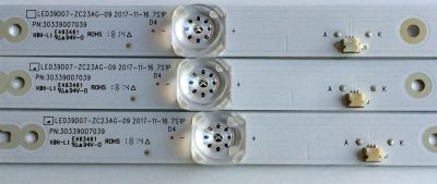 KIT DE LED'S PARA TV (3 PIEZAS) / INSIGNA LED39D07-ZC23AG-09 / 30339007039 / E493461 / 1010219048-2 / 180426A3 / 39000M69 / PANEL T390XVN02.0 / MODELO NS-39D310NA19 - Imagen 3
