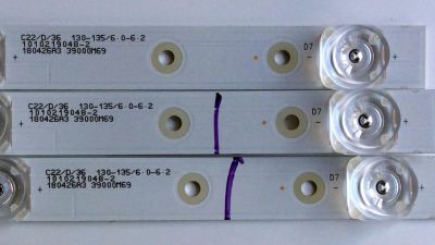 KIT DE LED'S PARA TV (3 PIEZAS) / INSIGNA LED39D07-ZC23AG-09 / 30339007039 / E493461 / 1010219048-2 / 180426A3 / 39000M69 / PANEL T390XVN02.0 / MODELO NS-39D310NA19 - Imagen 2